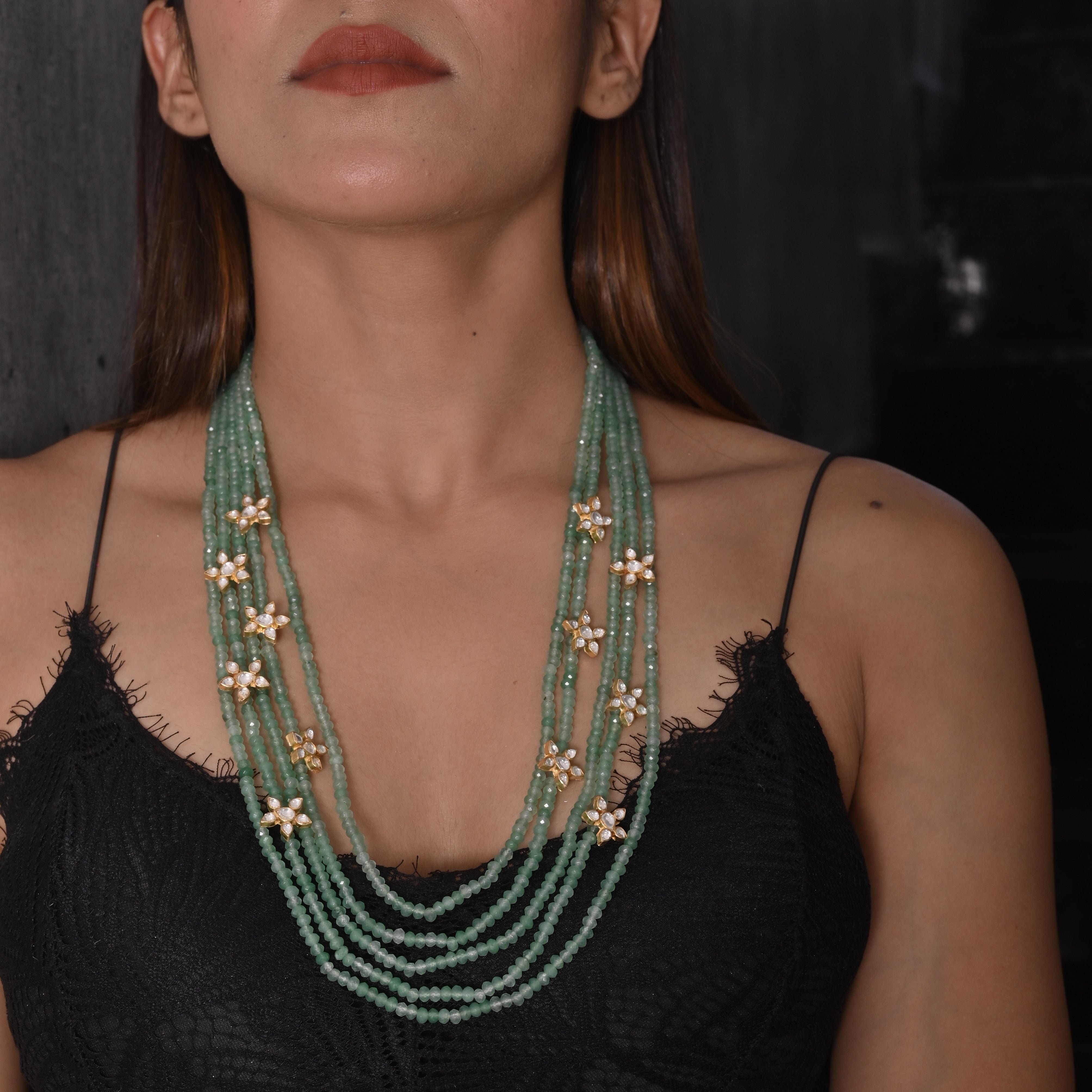 Tara Motif Layered Maala
