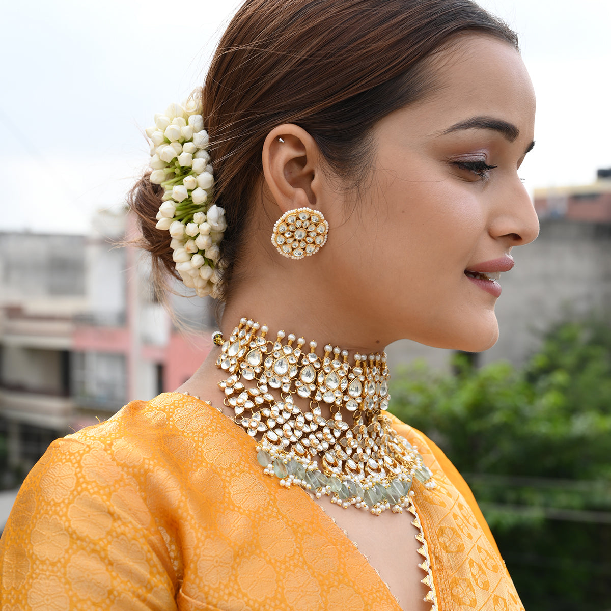 Mugdha Star Chand Choker Set