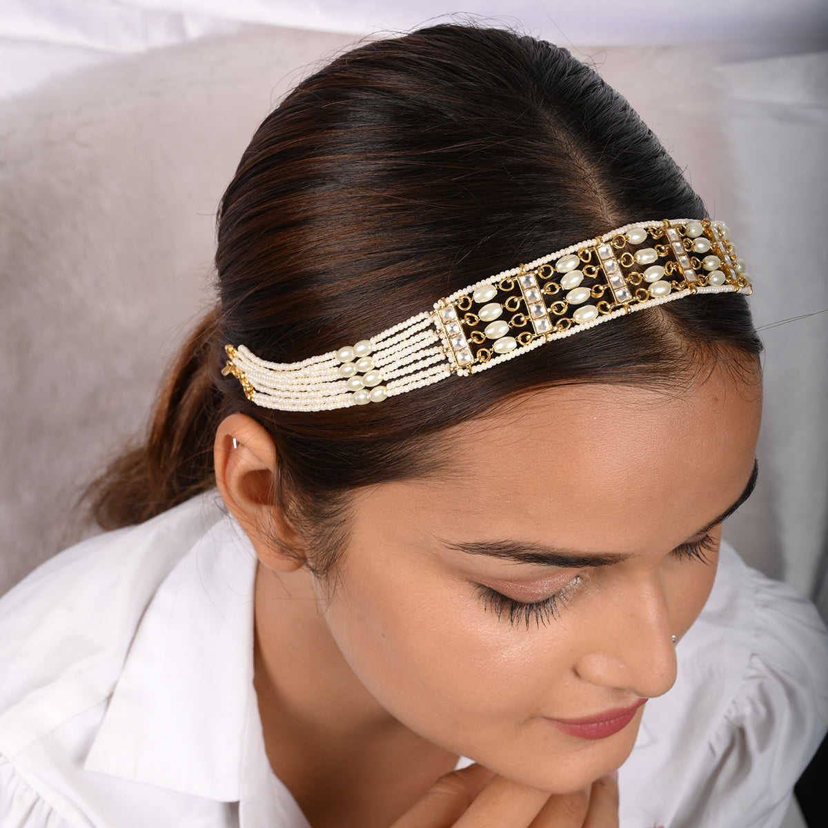 Marigold Headband/Sheeshphool