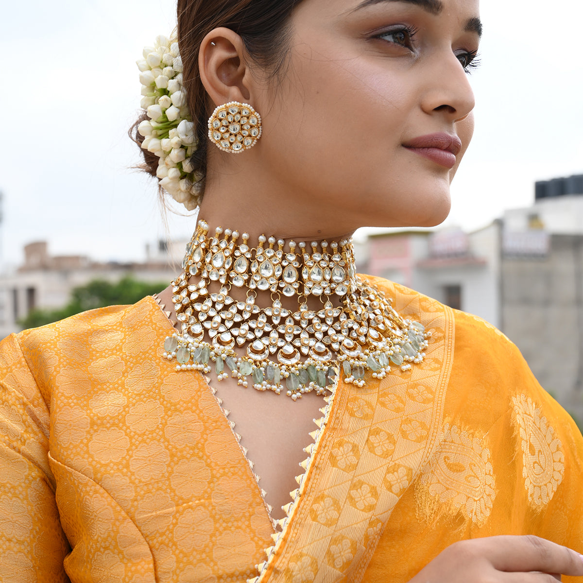 Mugdha Star Chand Choker Set