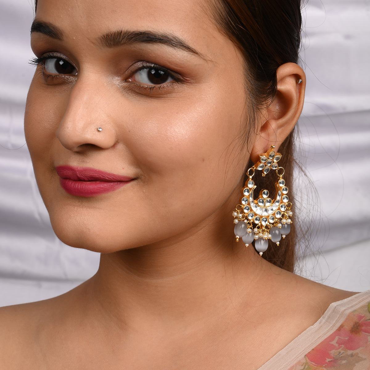 Mitansh Kundan Earrings