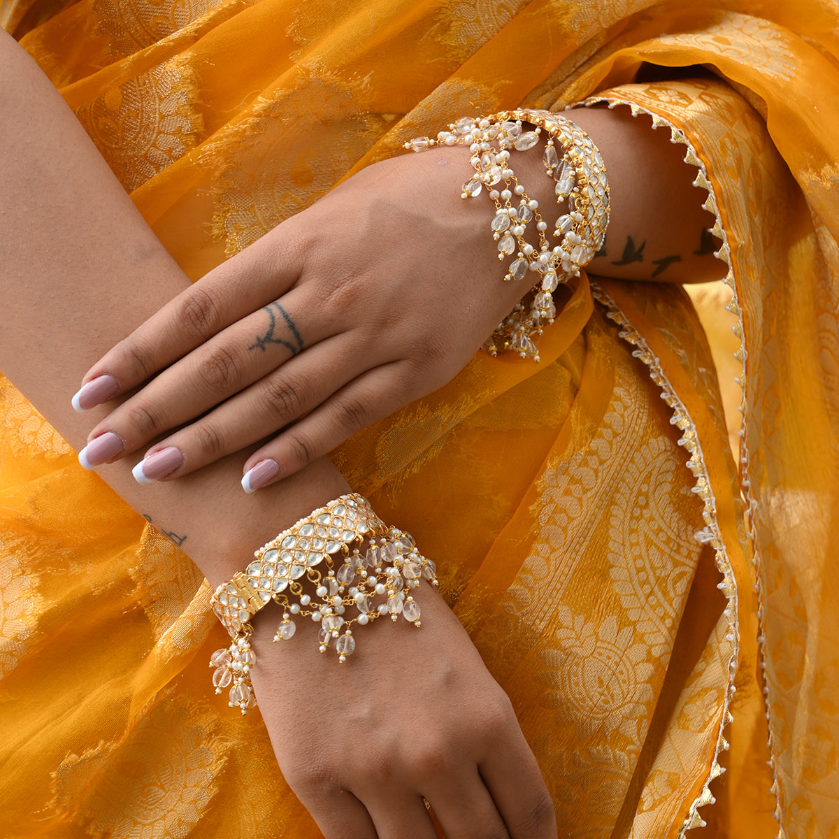 Rahele Kundan Bangles