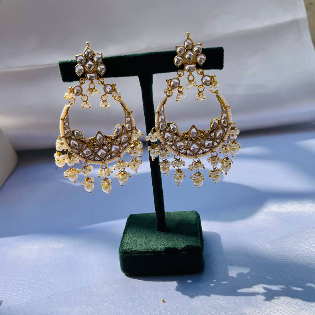 Ashmik Kundan Earrings