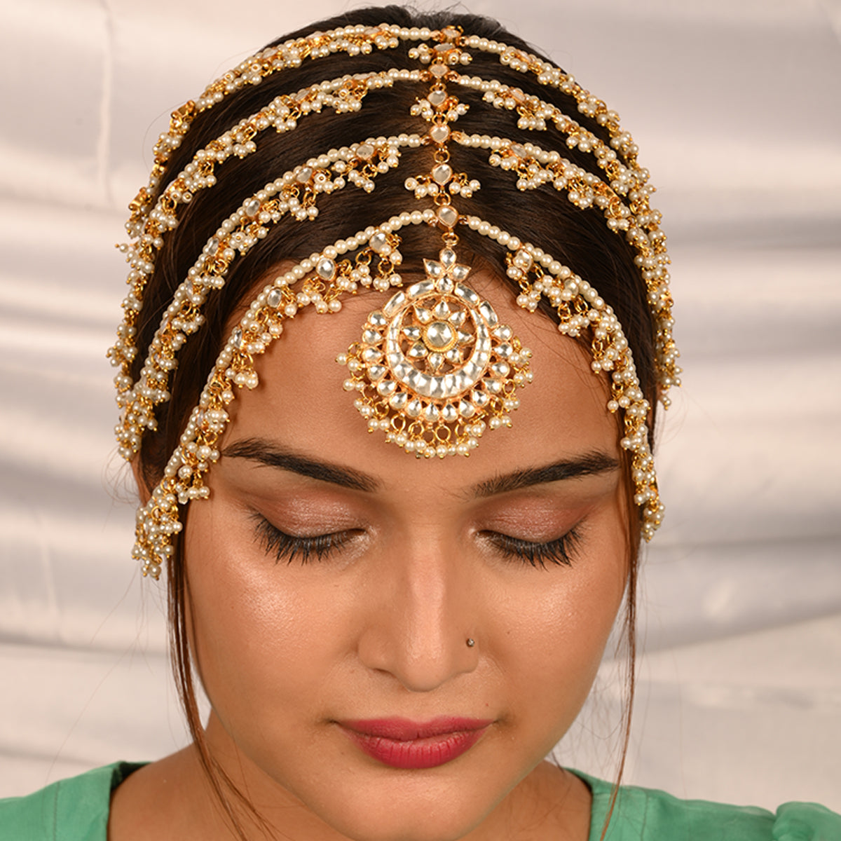 Edelweiss Headband/Sheeshphool