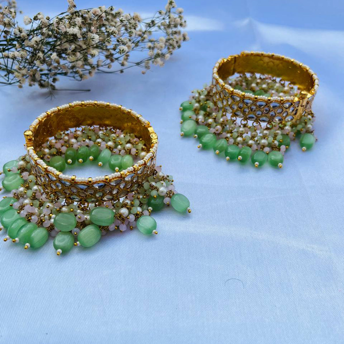 Parisa Sea Green Bangles