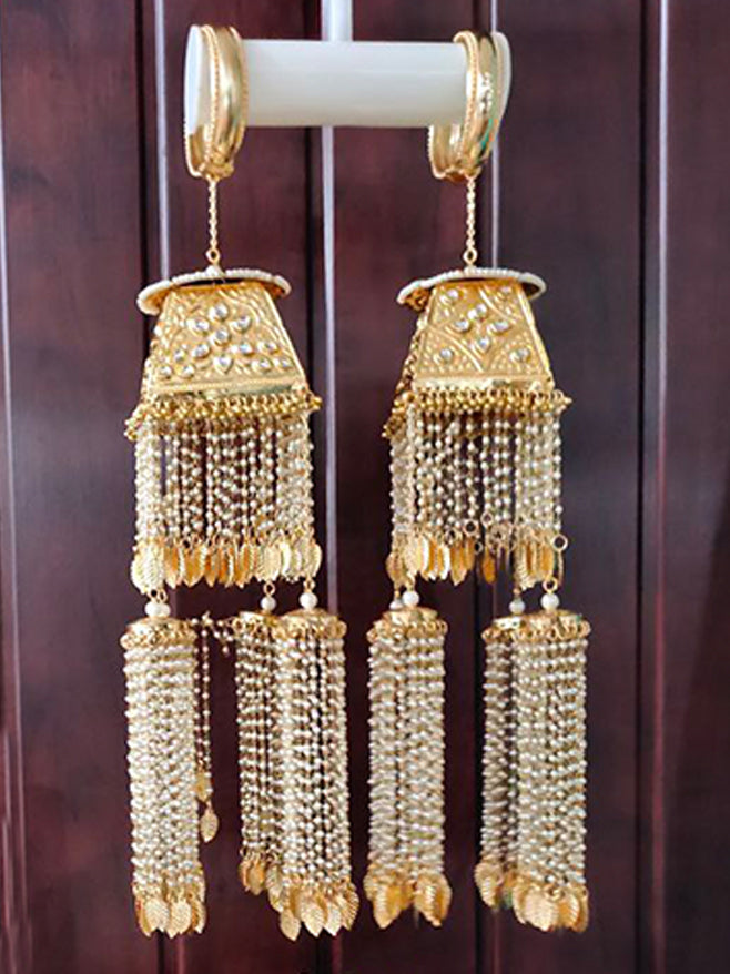 Pash Jadau Kundan Bridal Traditional Kaleera
