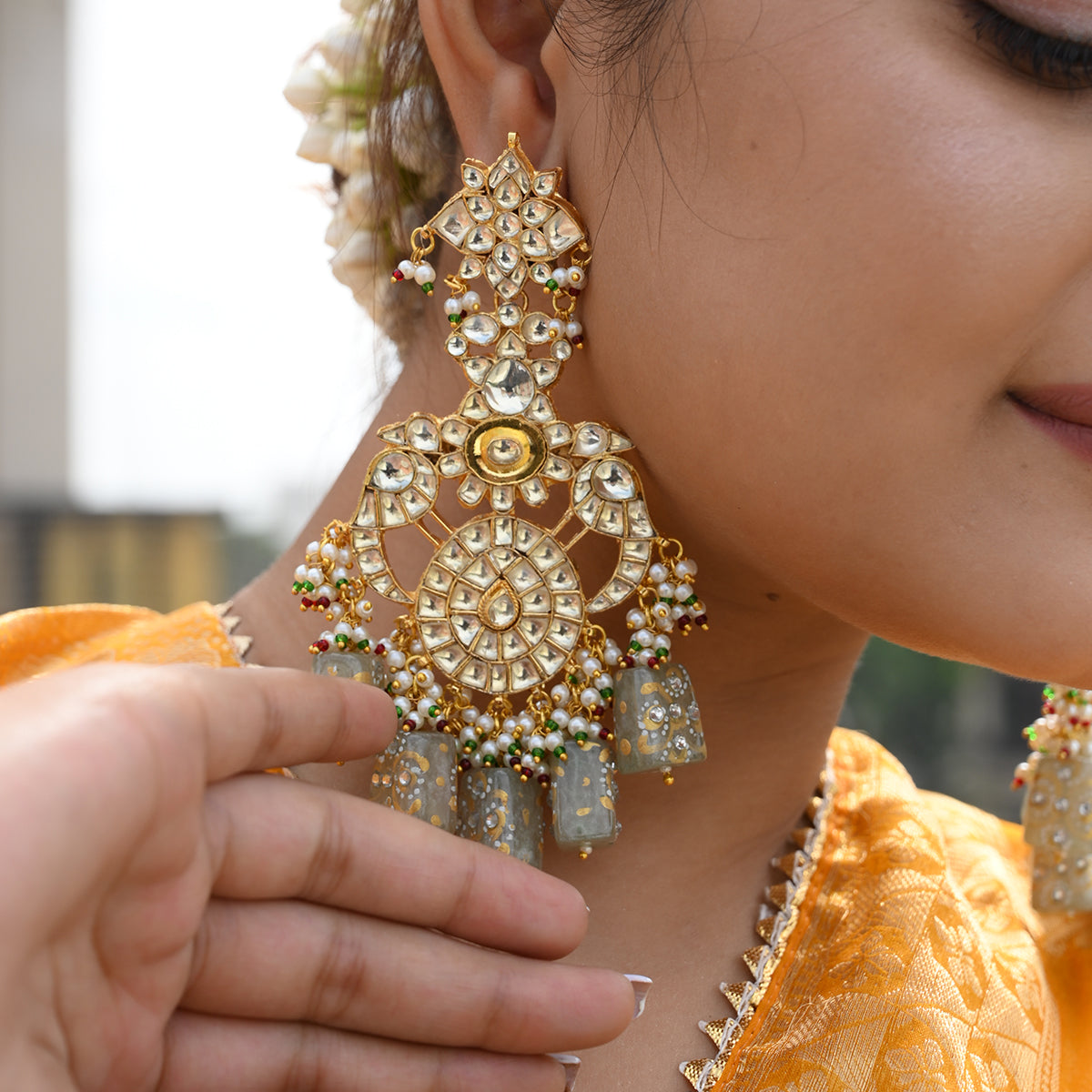 Druhyu Long Earrings