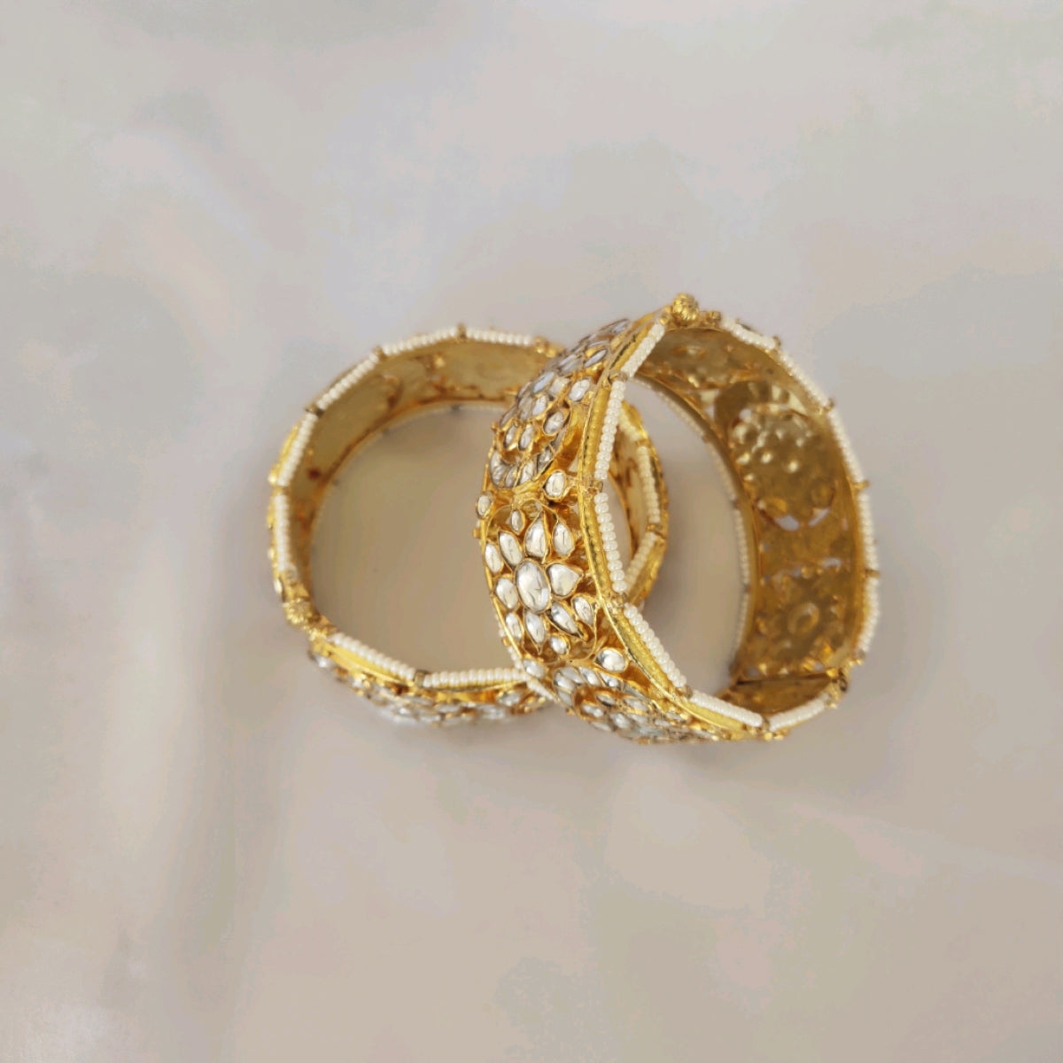 Eskander Kundan Bangles