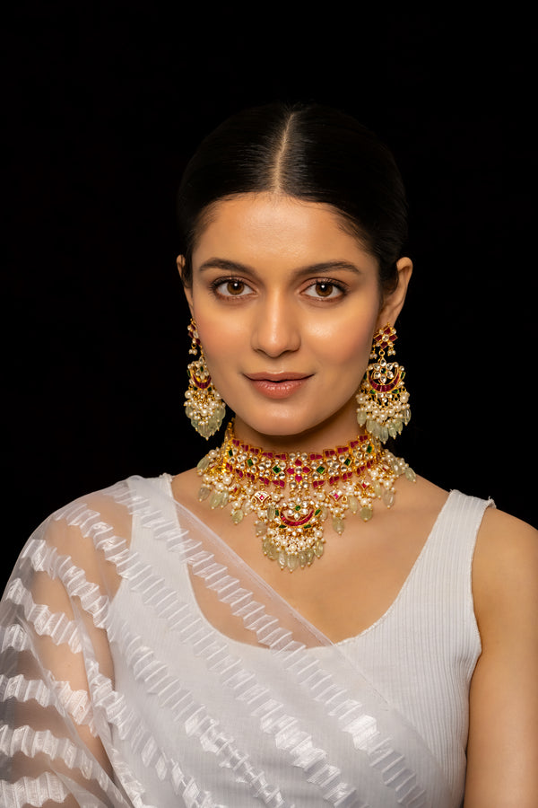 Apsara Choker with Earrings