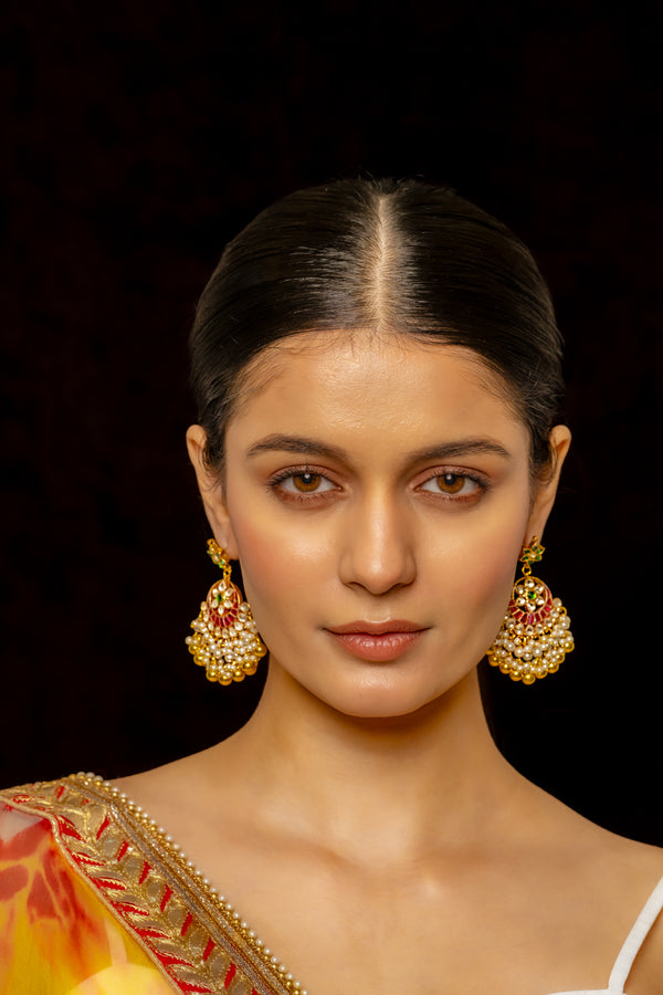 Pranava Chandbali Earrings