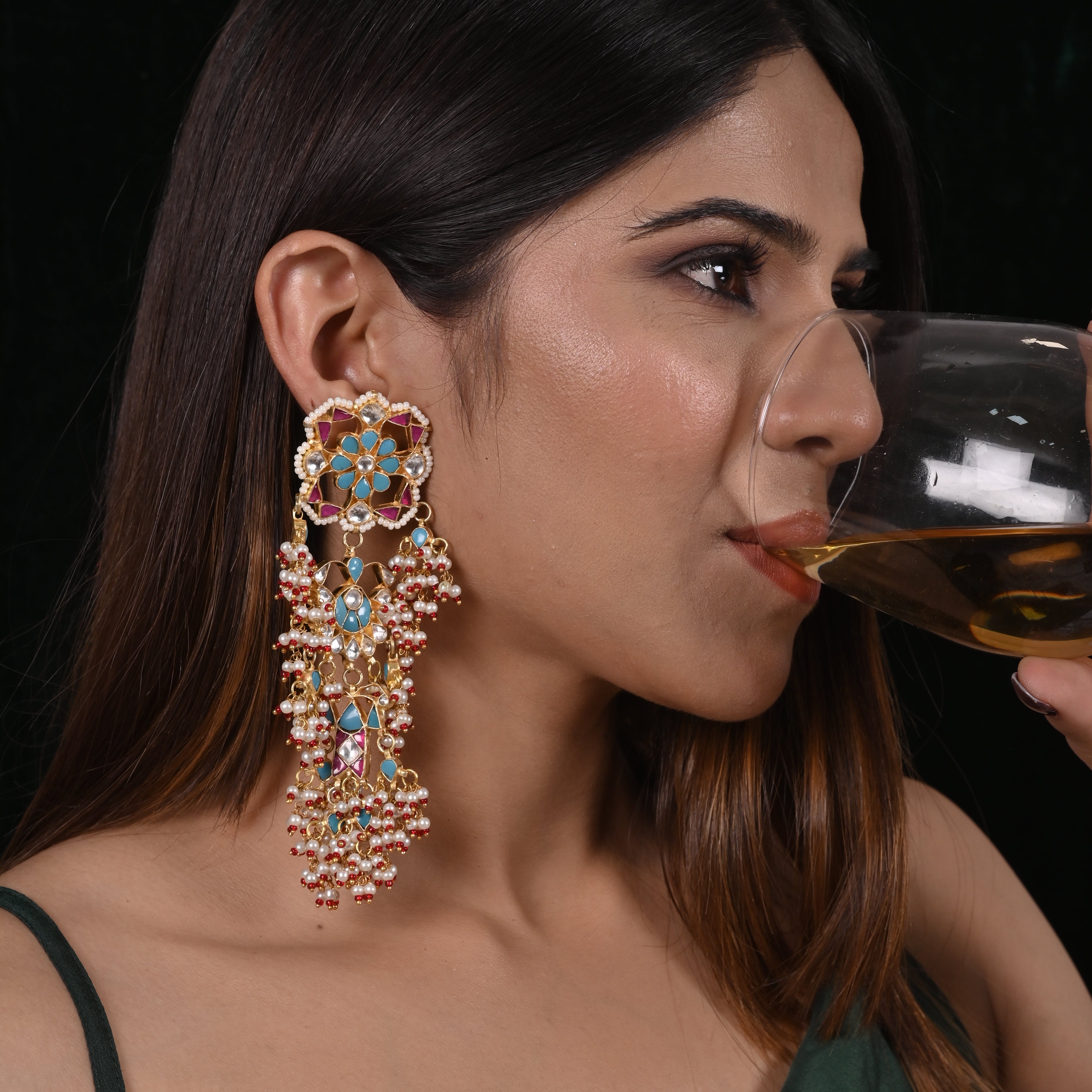 Adal Blue Earrings