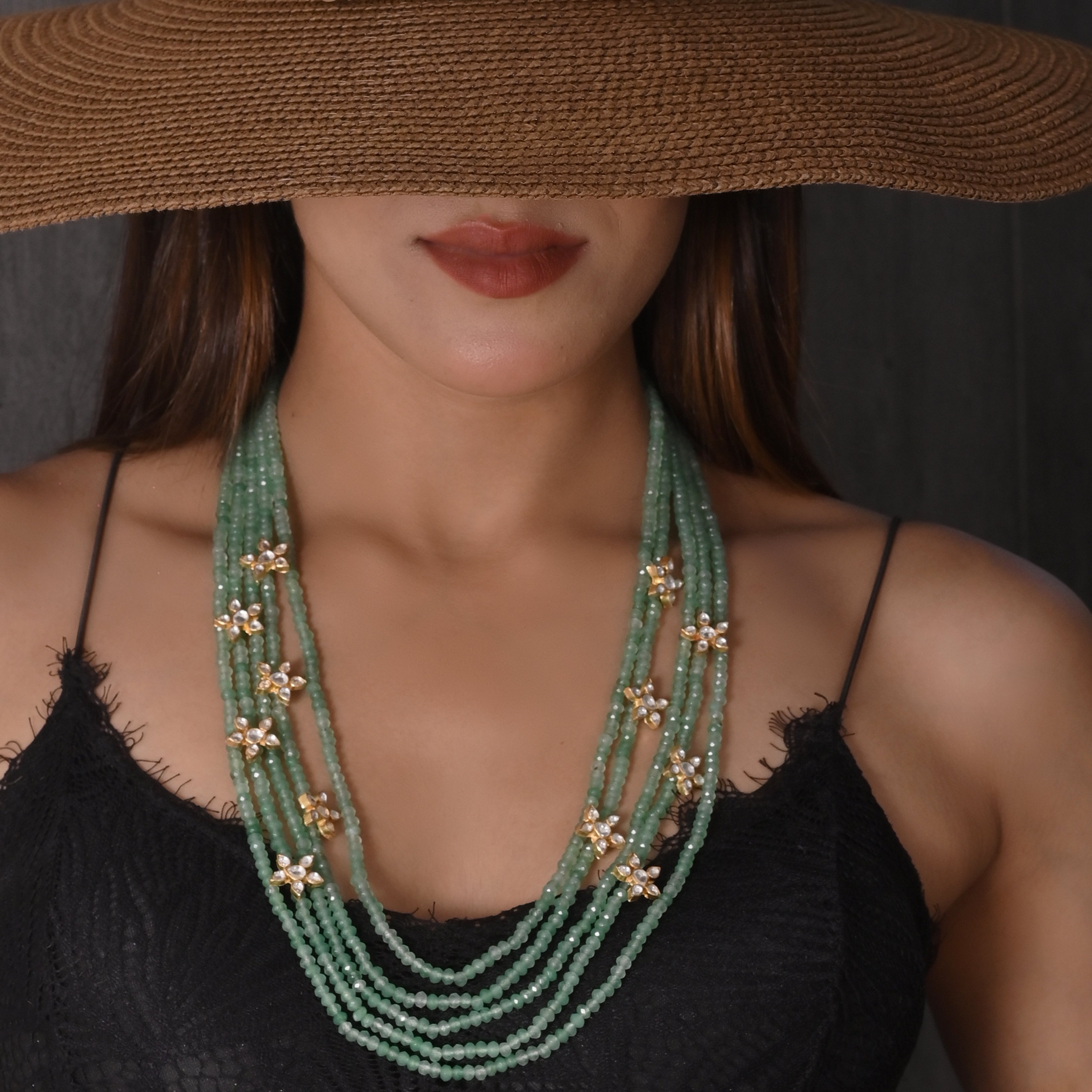 Tara Motif Layered Maala