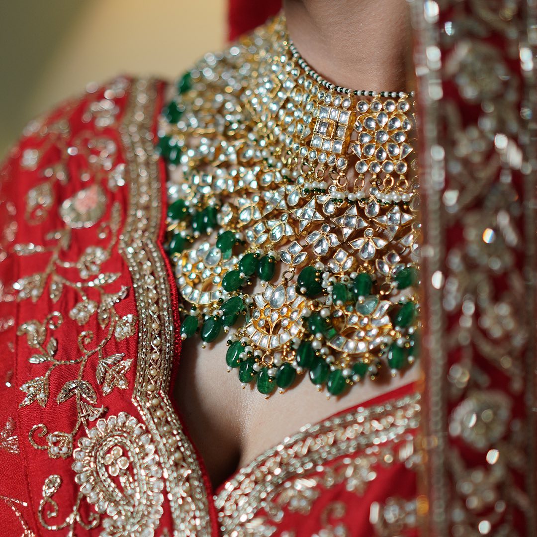 Aiza Royal Bridal Necklace Set