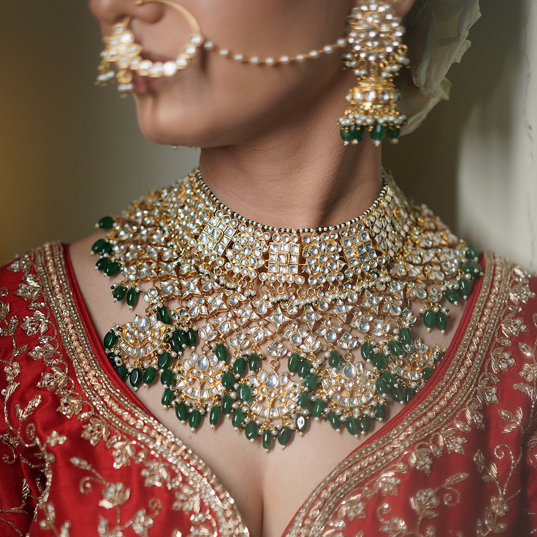 Aiza Royal Bridal Necklace Set
