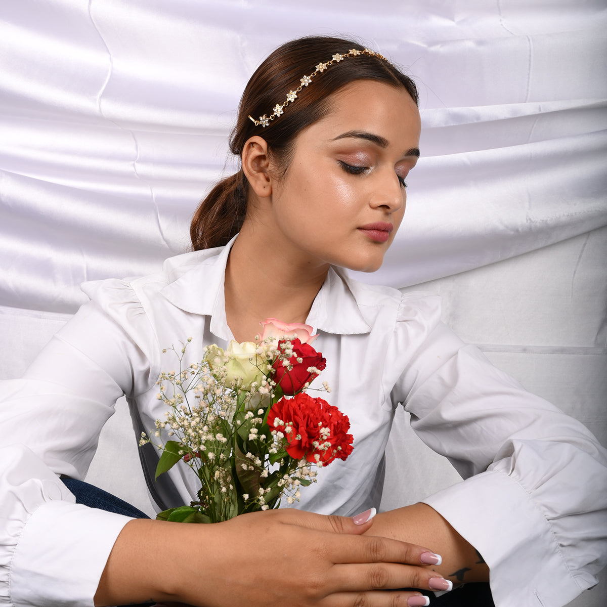 Daffodil Headband/Sheeshphool