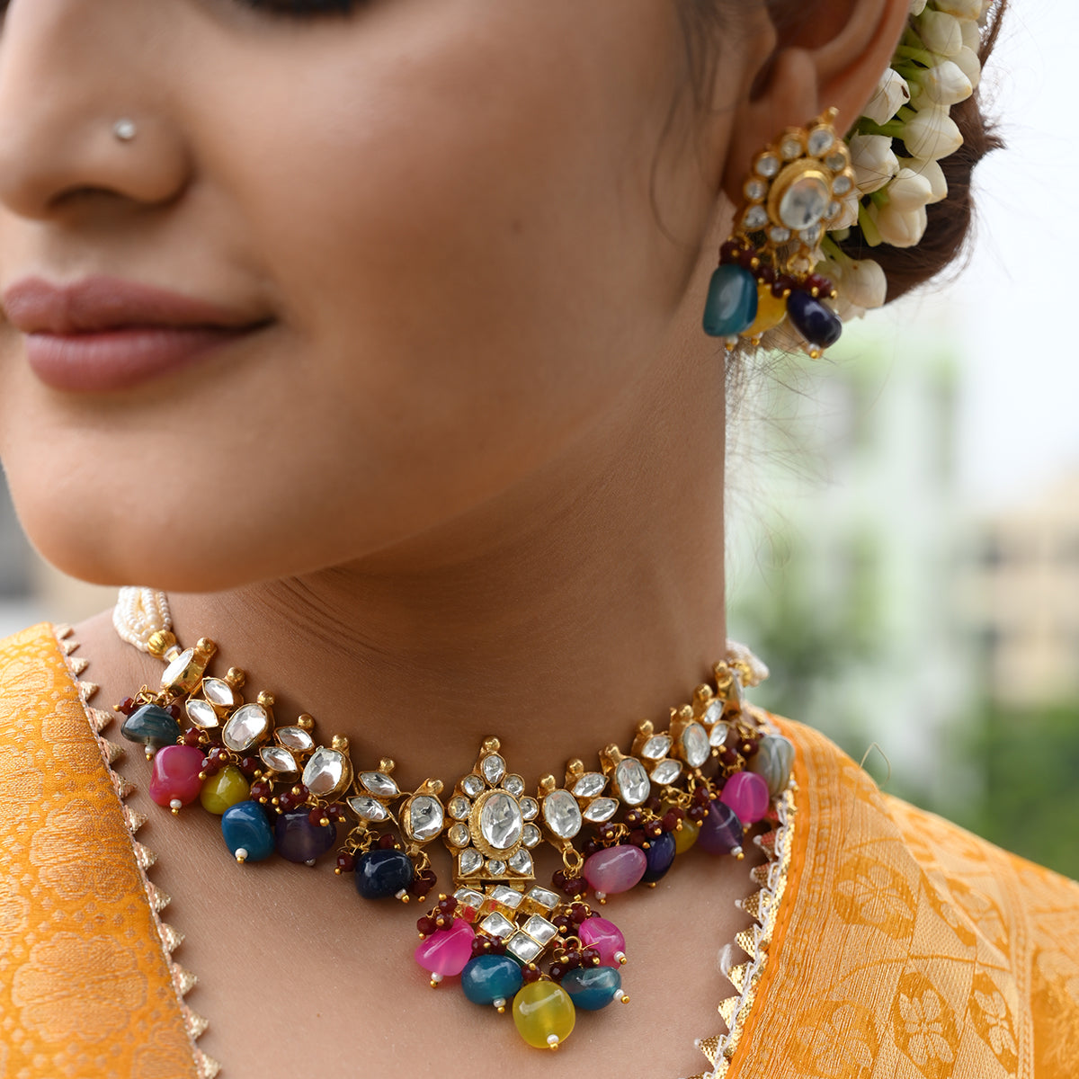 Chetana Kundan Choker Set