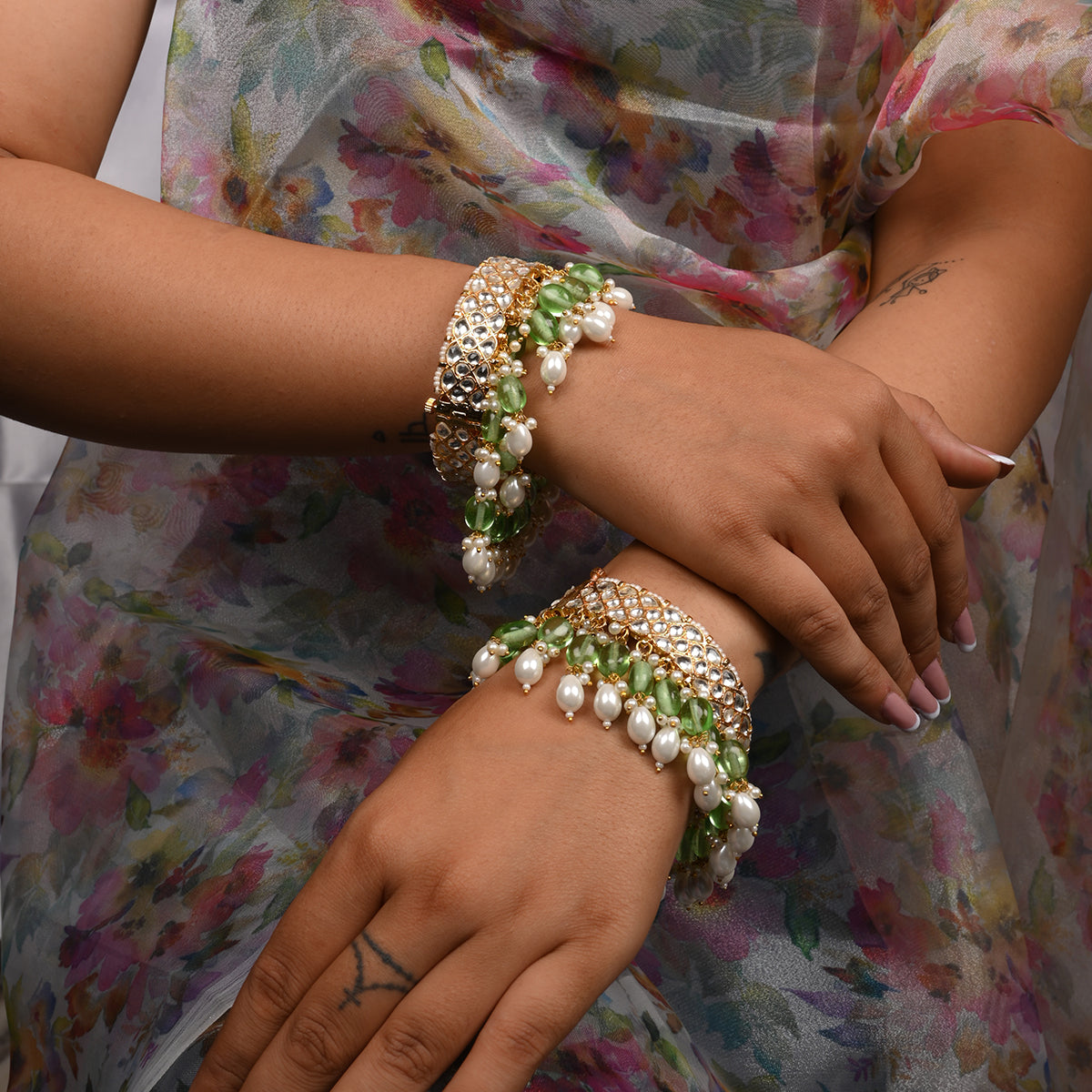 Narda Pearl Bangles