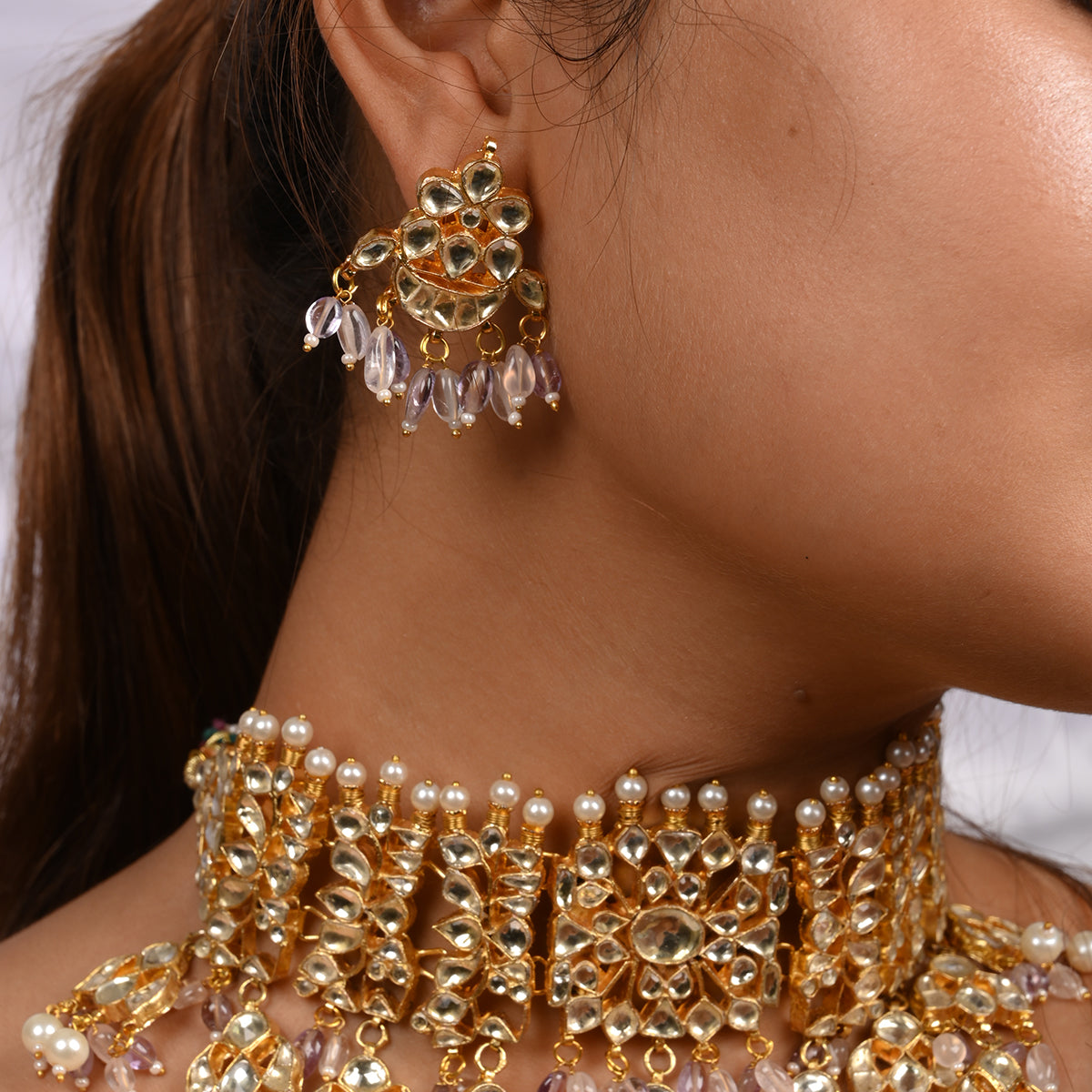 Sanaavi Choker Set with Tika
