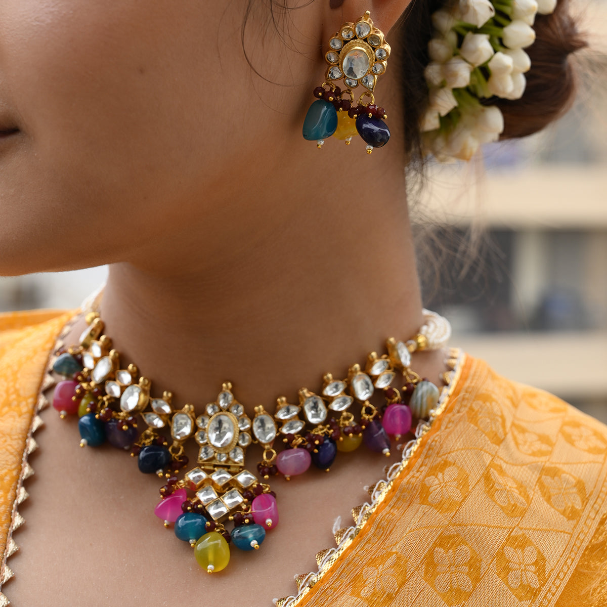 Chetana Kundan Choker Set