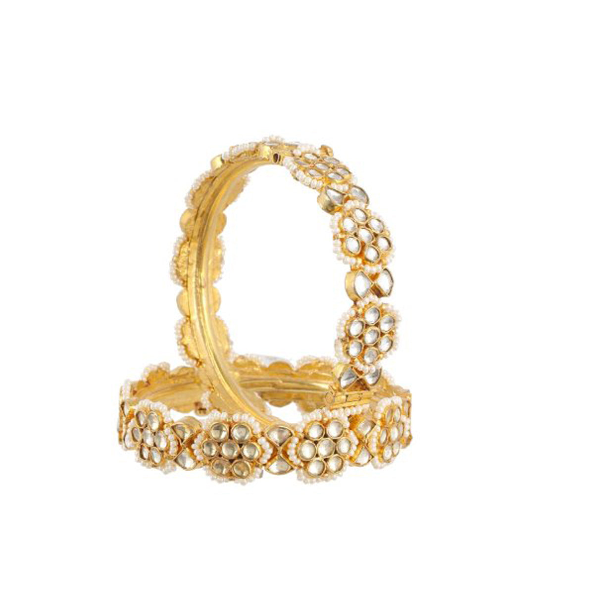Laila Kundan Bangles