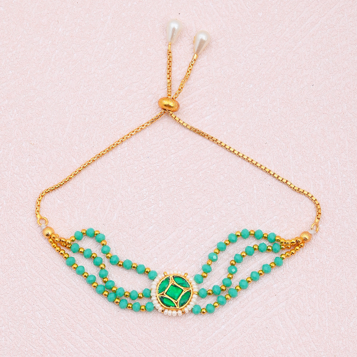 Chirayu Kundan Bracelet