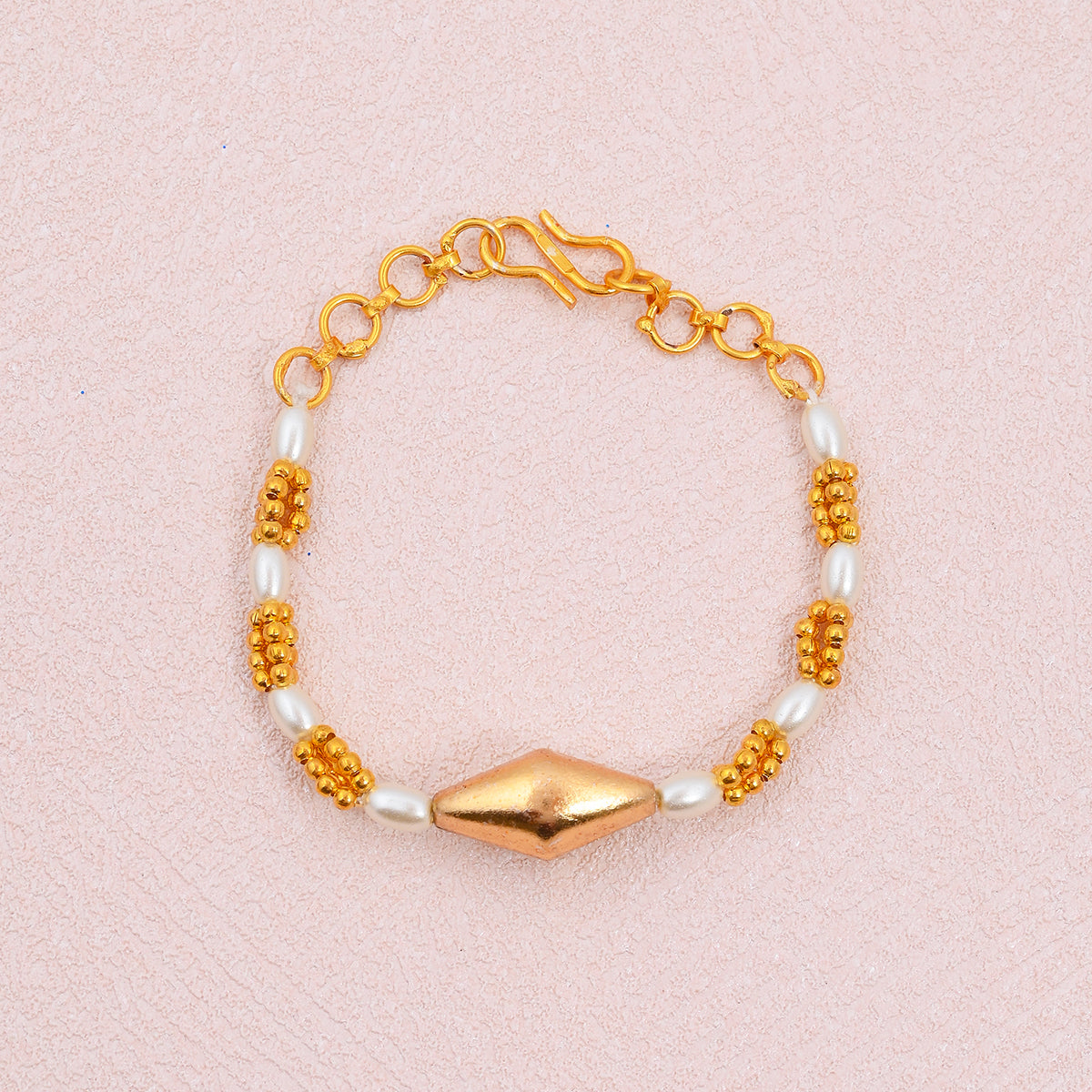 Bodhi Gold Plated Pearl Bracelet