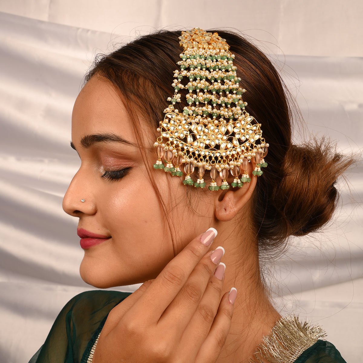 Peafowl Kundan Passa
