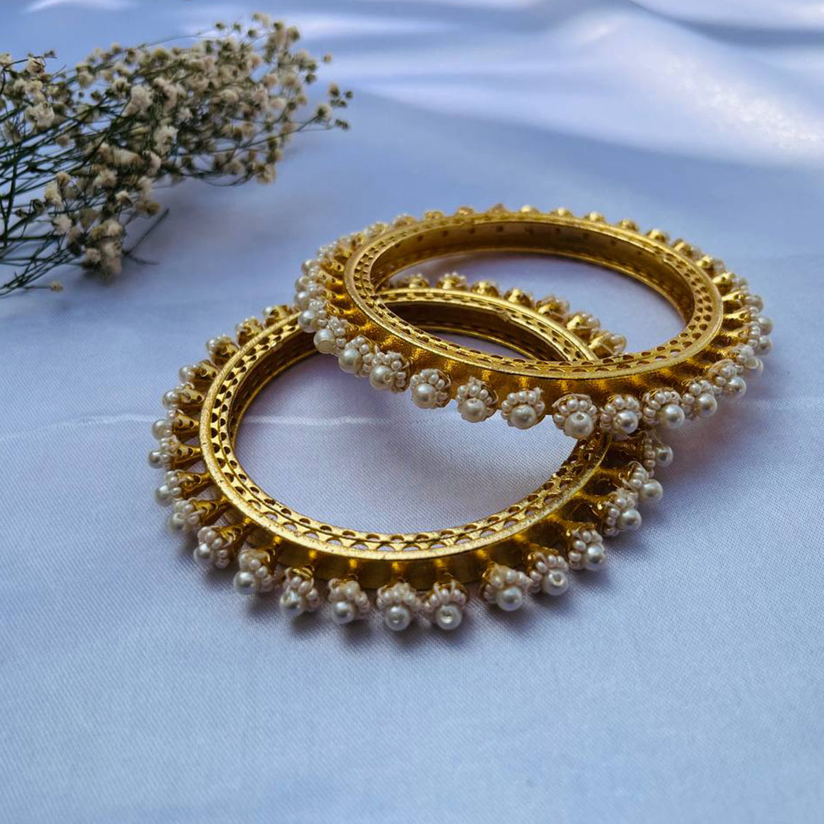 Bijan Pearl Bangles