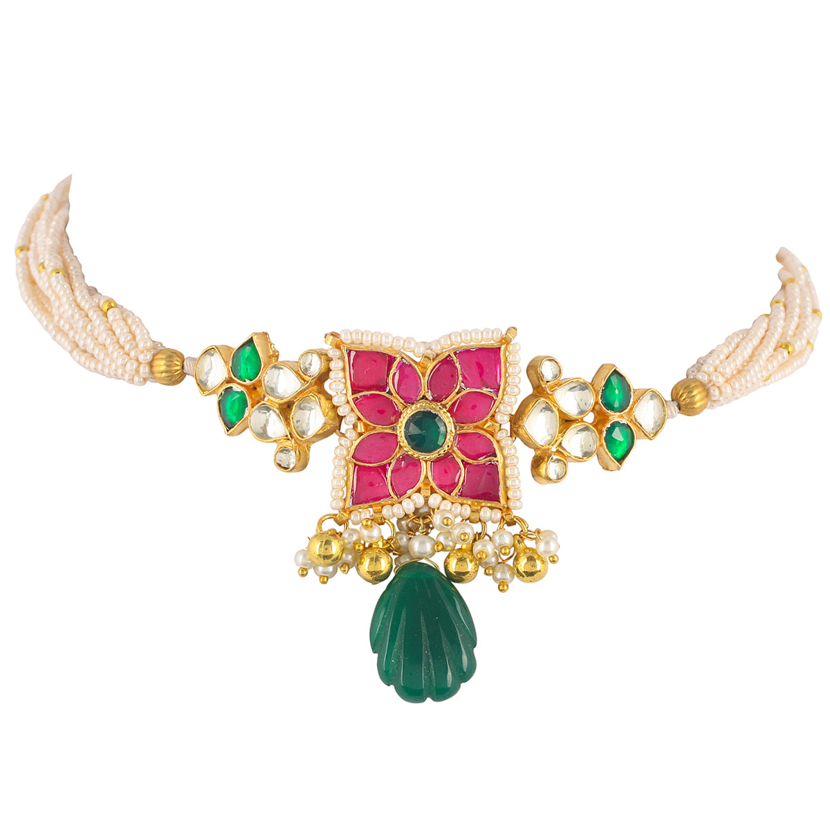Preeti Pink Choker Set
