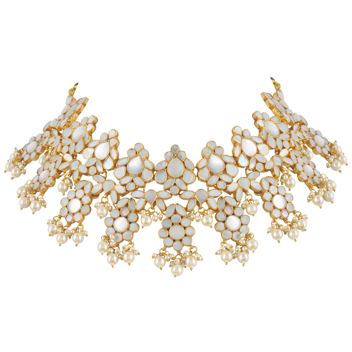 Huma Mother of Pearl Necklace Set