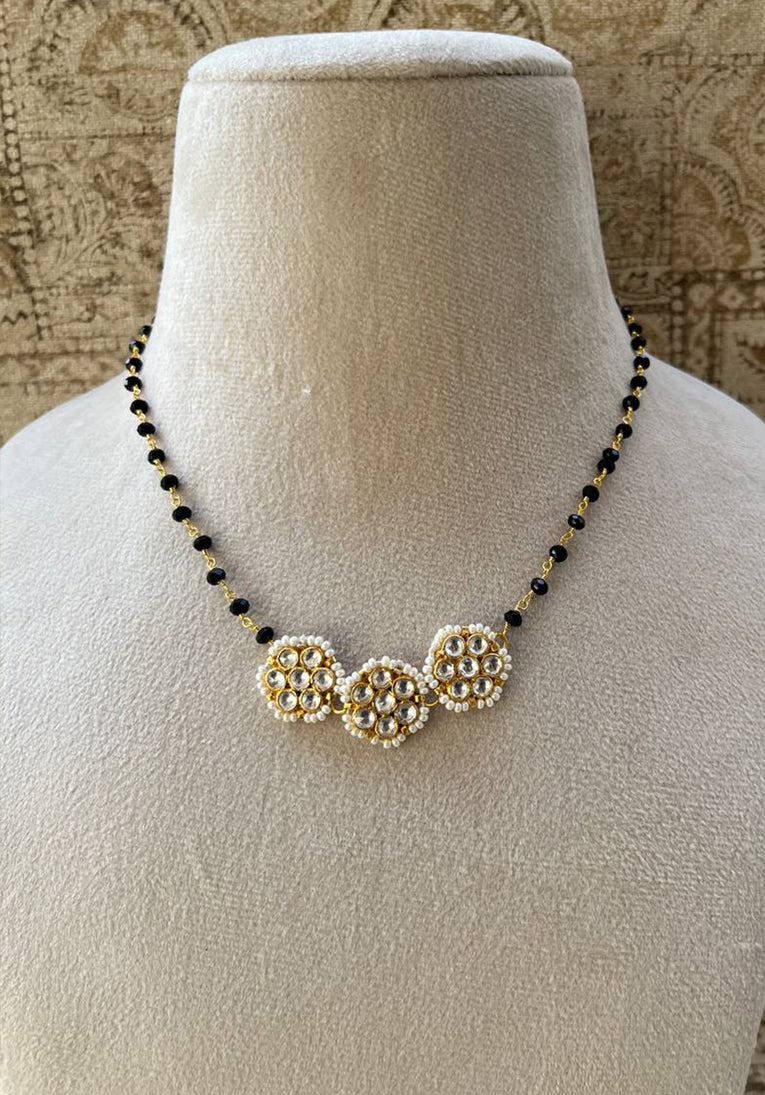 Dhriv Studded Jadau Kundan Mangalsutra