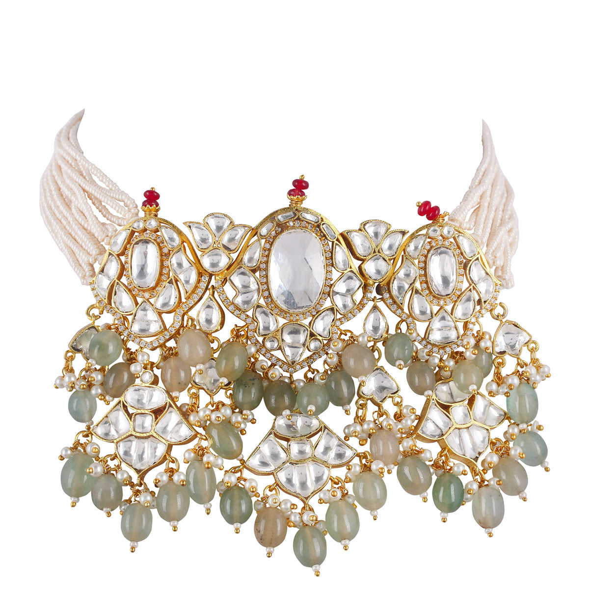 Dilreet Statment Choker Set